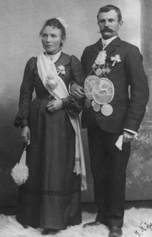 1904 - Wilhelm Falke und Elisabeth geb. Eule